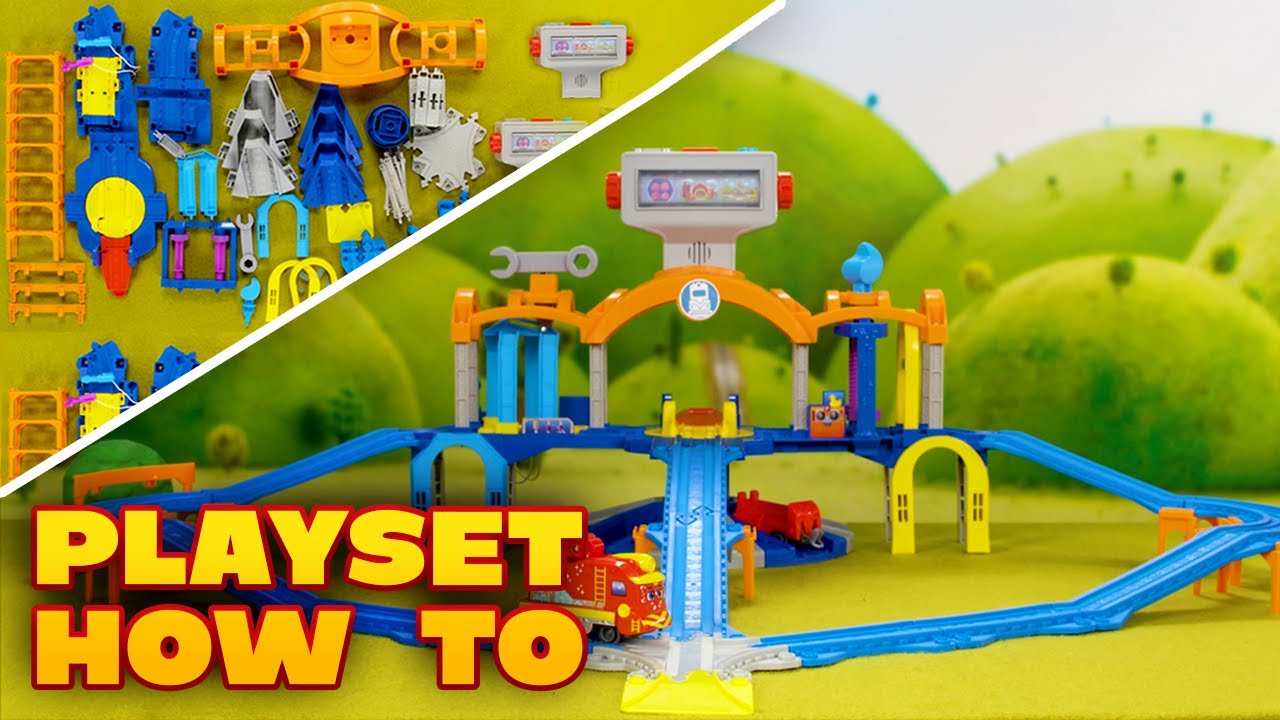 Mission Station Playset 🚂 How To Build And Play! 🚂 - Mighty Express Official