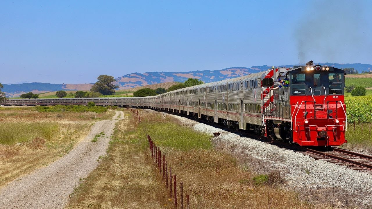 Caltrain's Gallery Car Equipment on the Move to Lima, Peru!