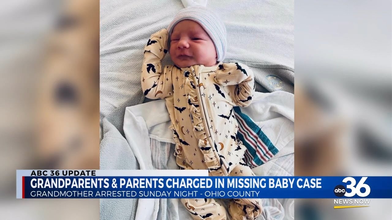 Grandparents and parents charged in missing baby case in Ohio County