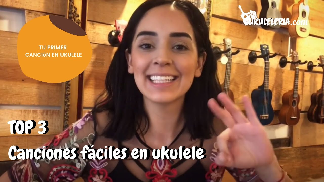 TOP 3 Canciones fáciles en ukulele - ¡Tu primer canción!