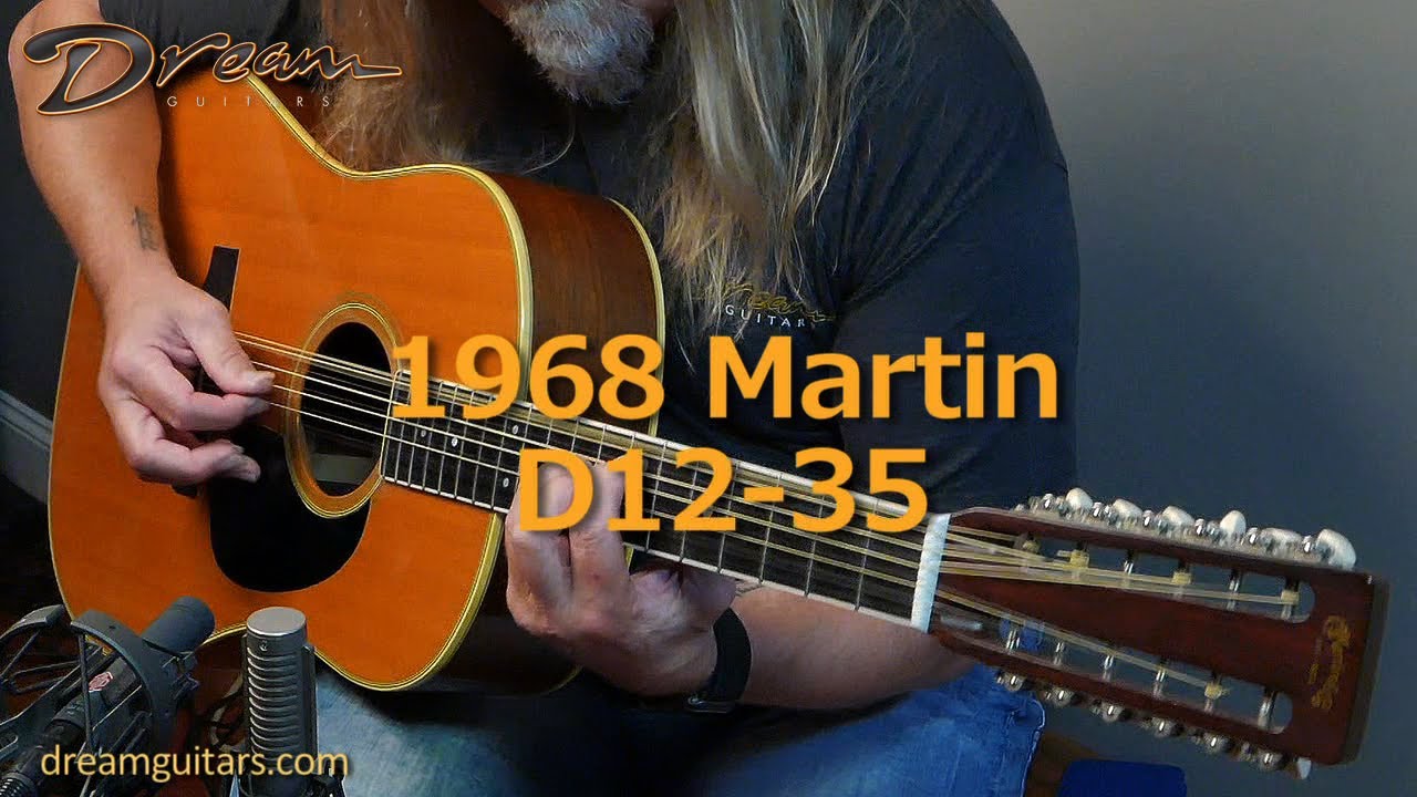 1968 Martin D12-35, Brazilian Rosewood & Sitka Spruce