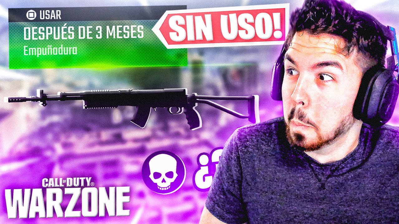 3 MESES sin USAR ESTE ARMA! - WARZONE
