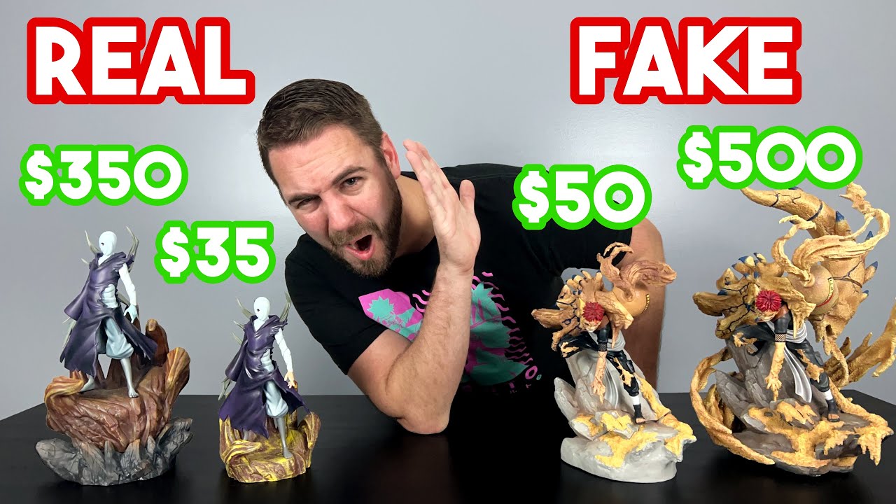 Bootleg VS Authentic 😠 Gaara & Obito l Naruto Statue Unboxing l Fake / Recast