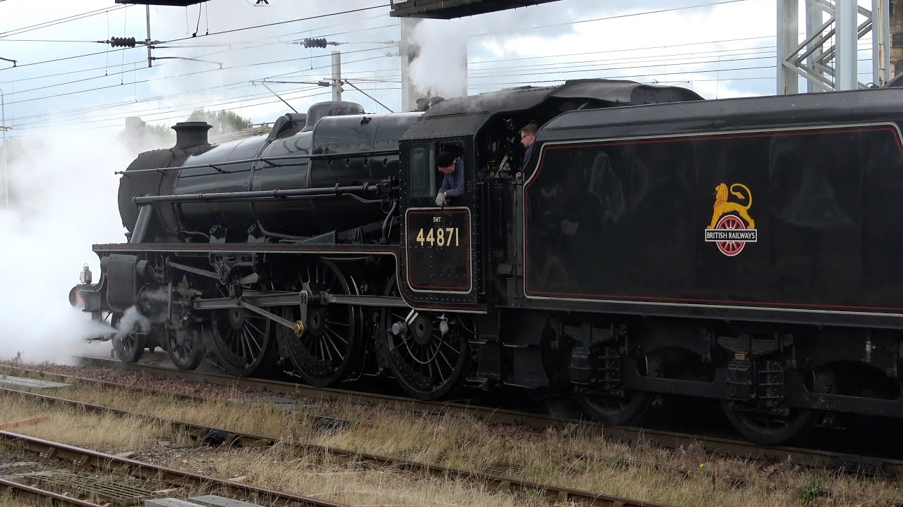 44871 STORMS through Appleby, Steam Weekend at Carlisle and Appleby 03 04 August 24