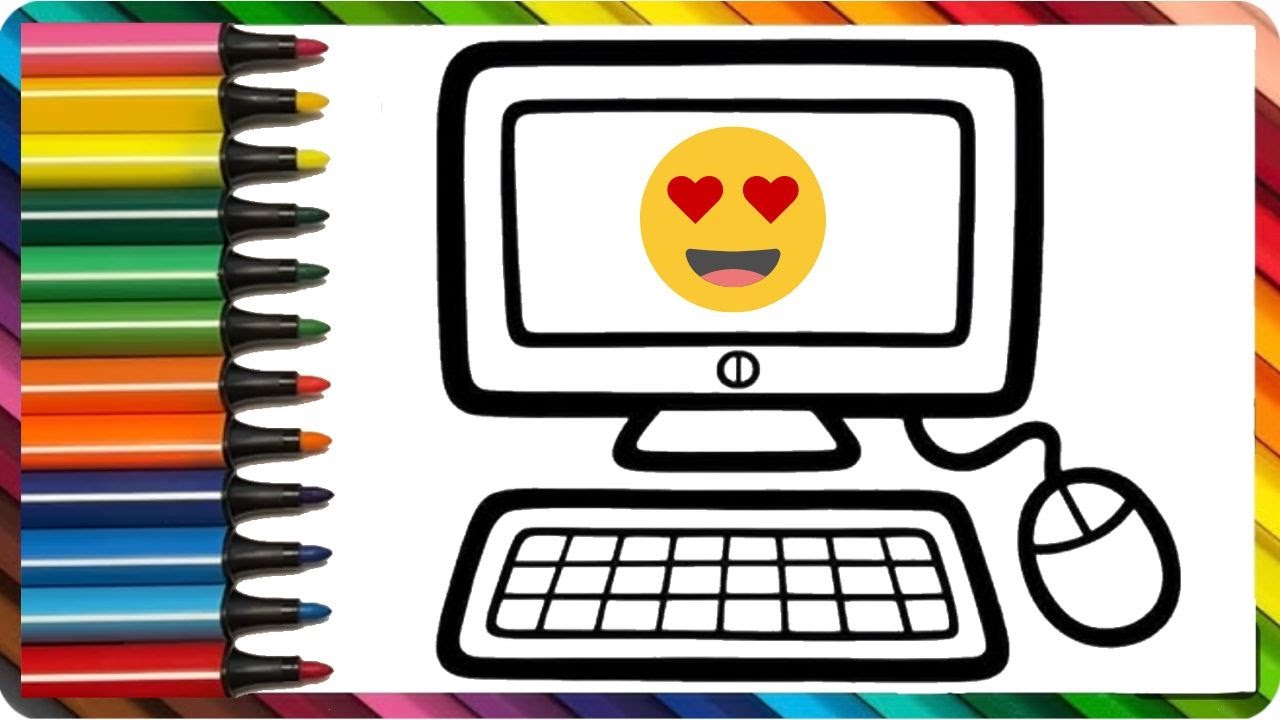Computer Drawing, Painting and Coloring for Kids and Toddlers | Drawing for Kids