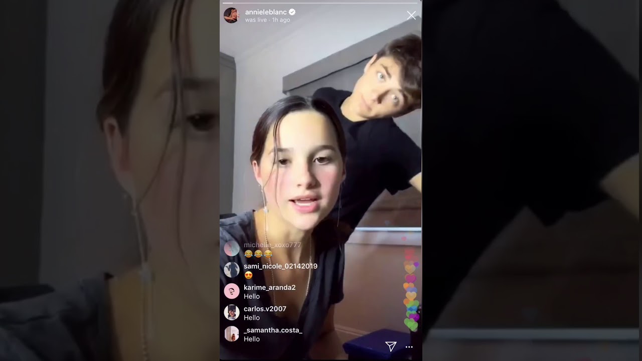 asher and annie full livestream together