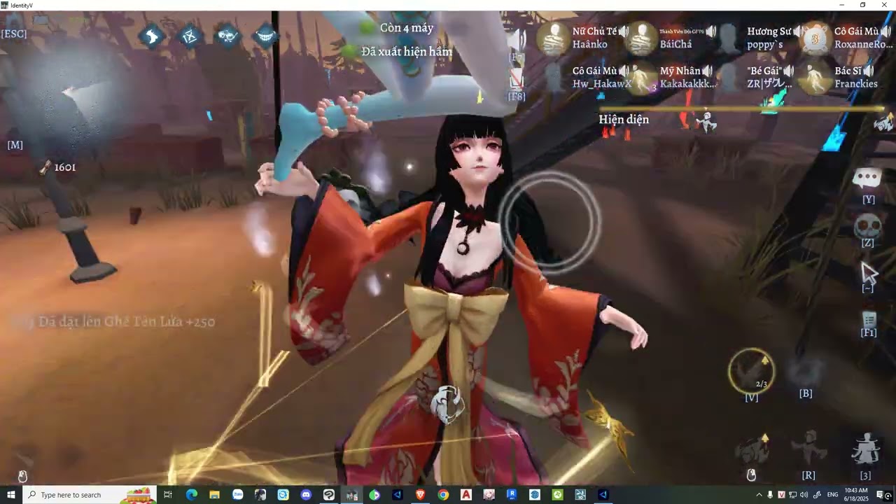 Identity V Duo Hunter 8v2: Yuko's the best!!