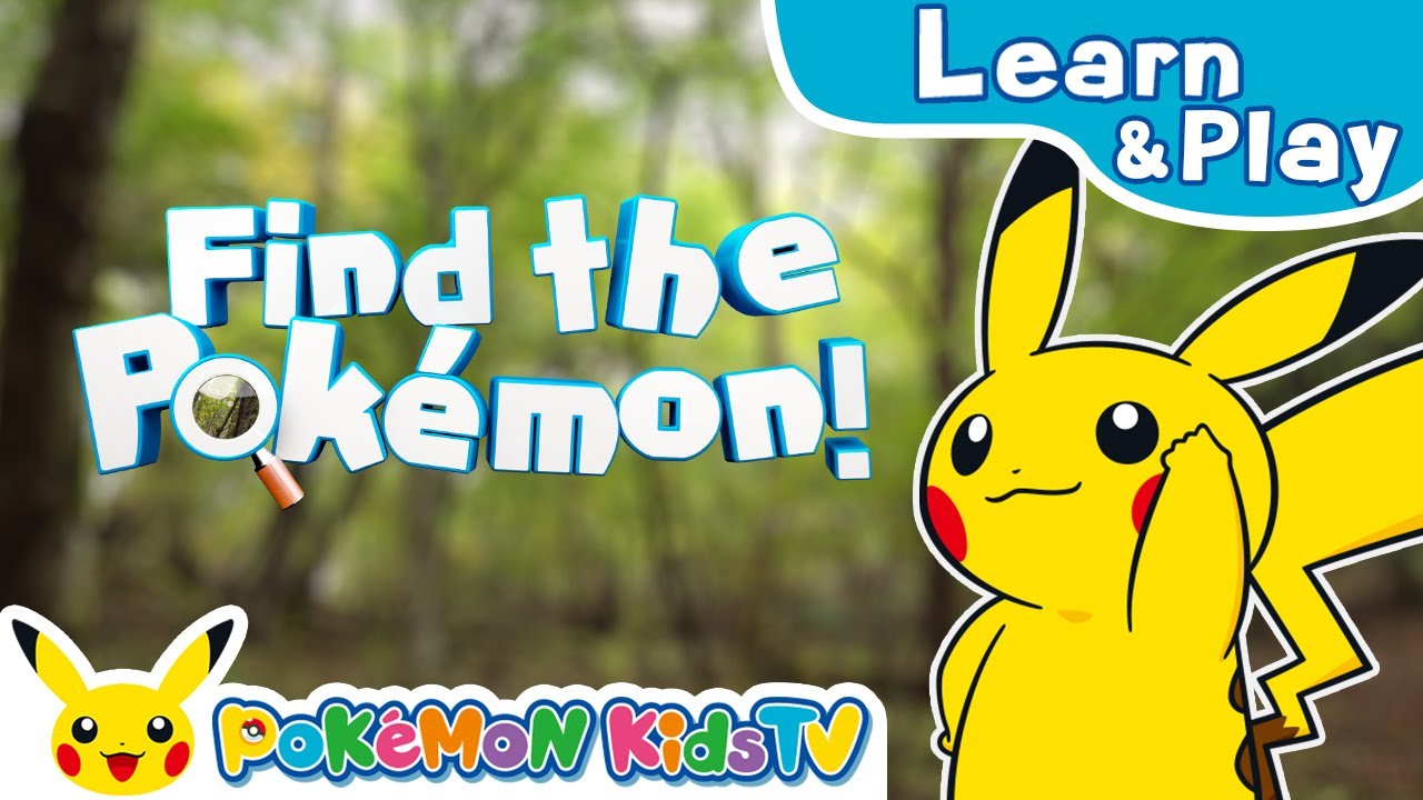 Find the Pokémon (Beech Forest Edition) | Learn & Play with Pokémon | Pokémon Kids TV