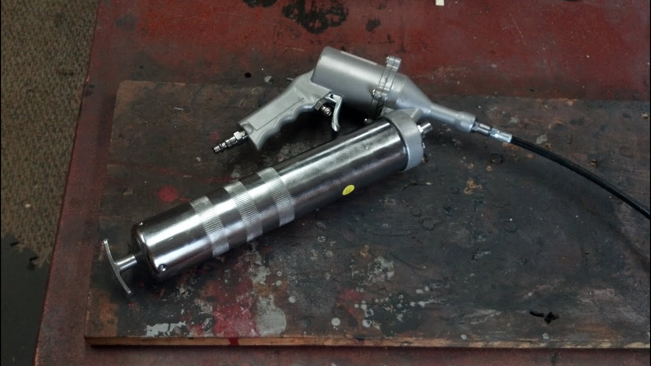 Пневматический смазочный пистолет от Harbor Freight Air Grease Gun
