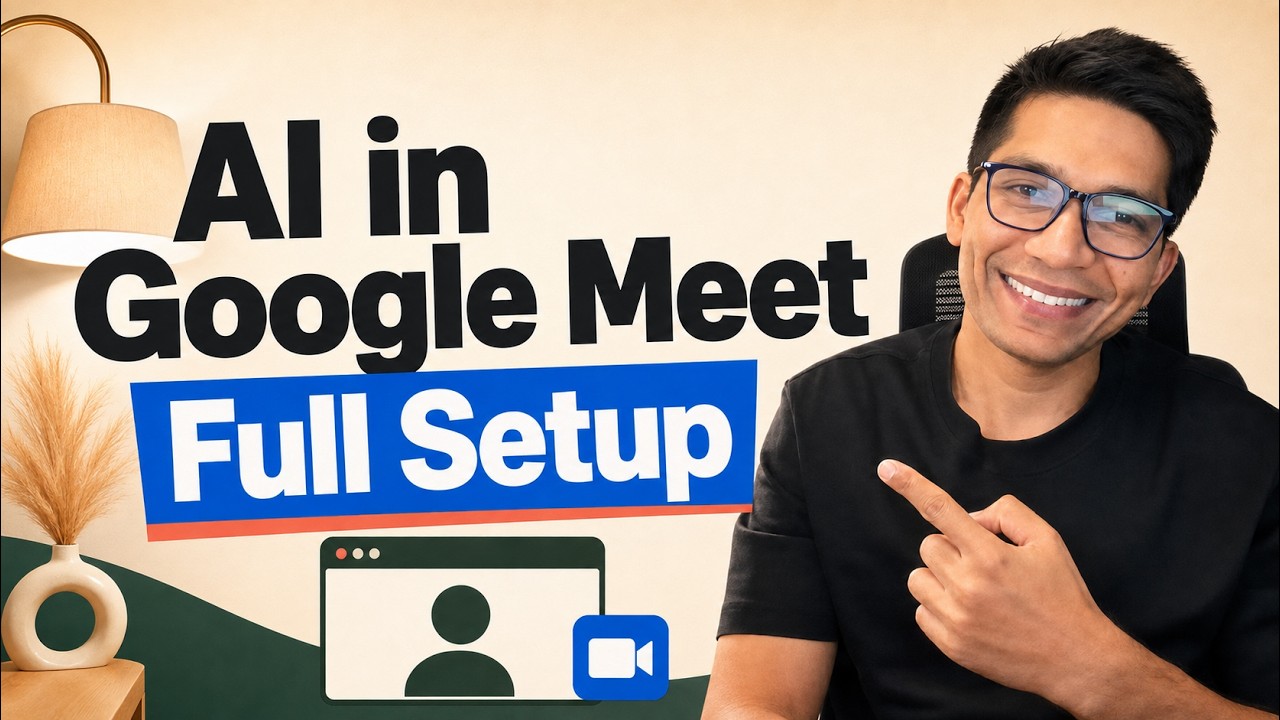 Send an AI Agent Into Your Google Meet (Full Setup Tutorial)