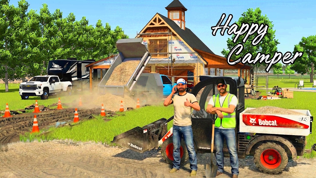 FINISHING $7,500 DRIVEWAY FOR NEW WORKSHOP