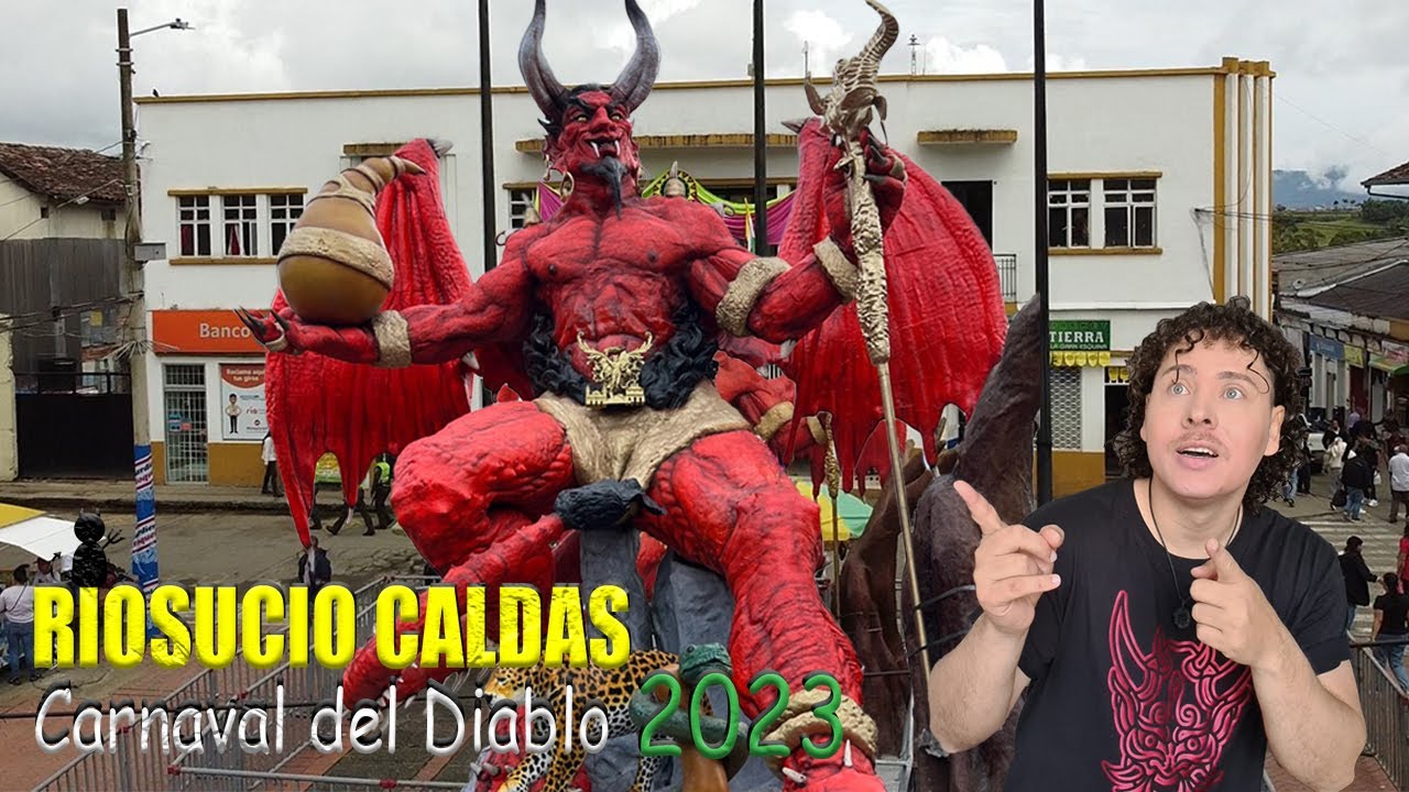 CARNAVAL DE RIOSUCIO CALDAS 2023 | Así brillo el Diablo 😈