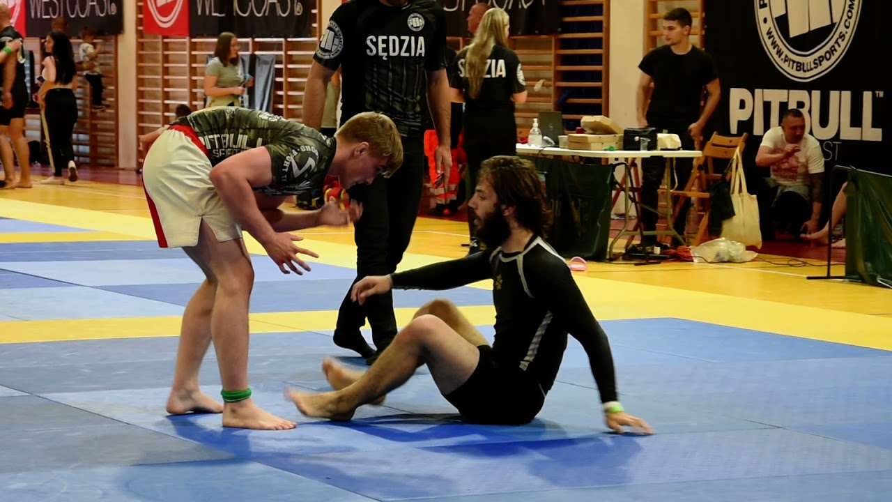 Jiu Jitsu Paweł Jaworski XI Puchar Polski No Gi w Luboniu - finał adult niebieski - 79,5 kg - 36:4
