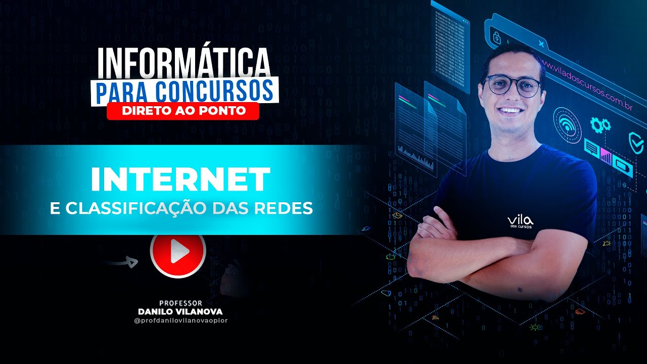 Resumo DIRETO AO PONTO - Redes de computadores/Internet/Cloud Informática(Professor Danilo Vilanova)