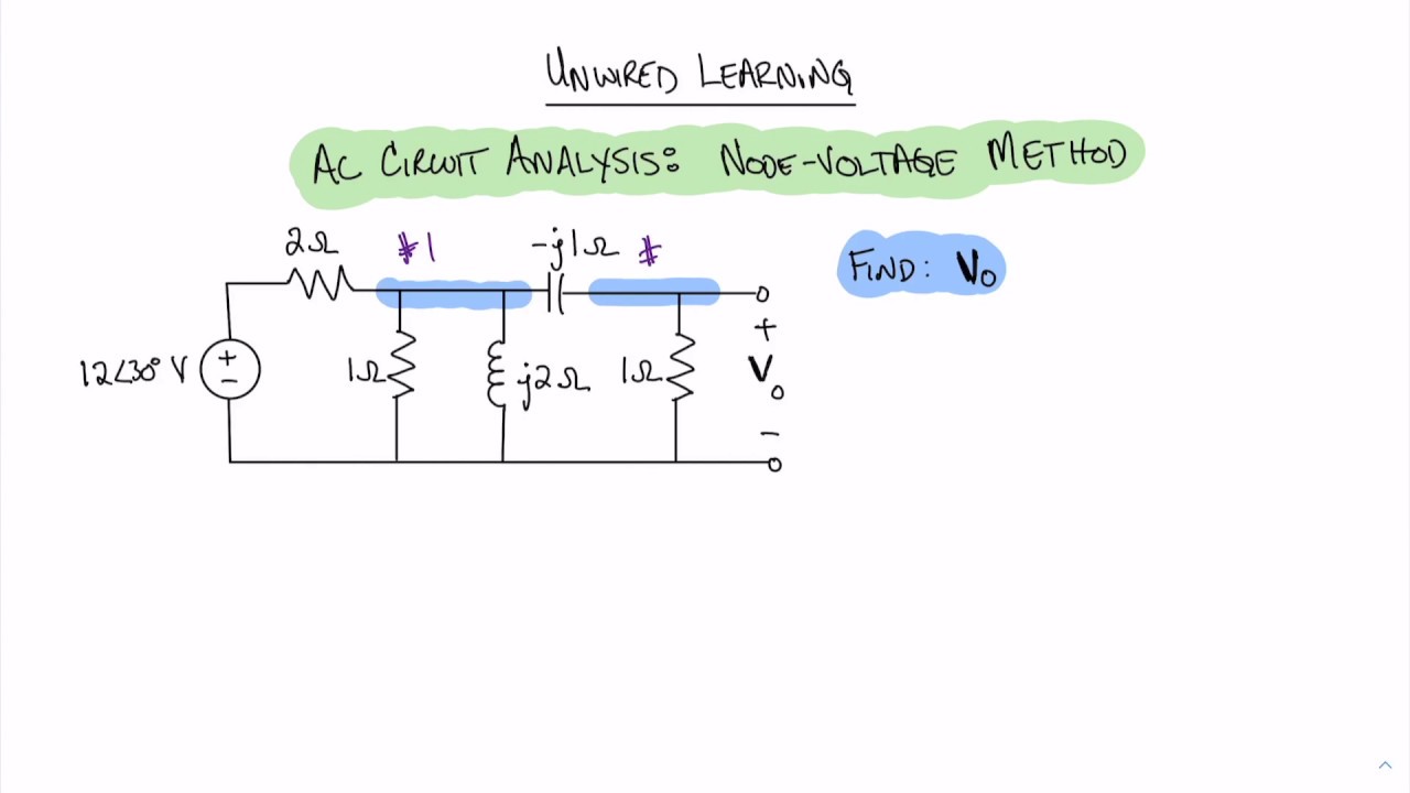 AC Circuits: Node-Voltage Method