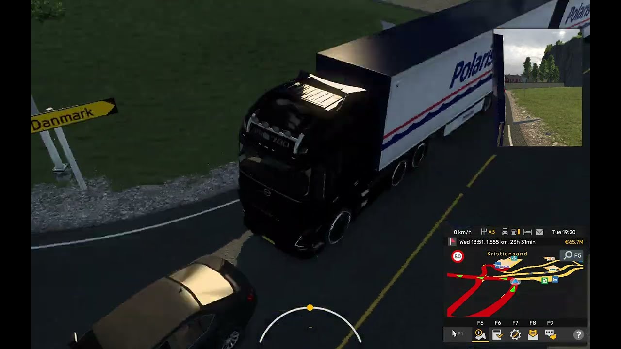 ETS 2 Nordic Horizon Gameplay Volvo (Kristiansand to Bodo)