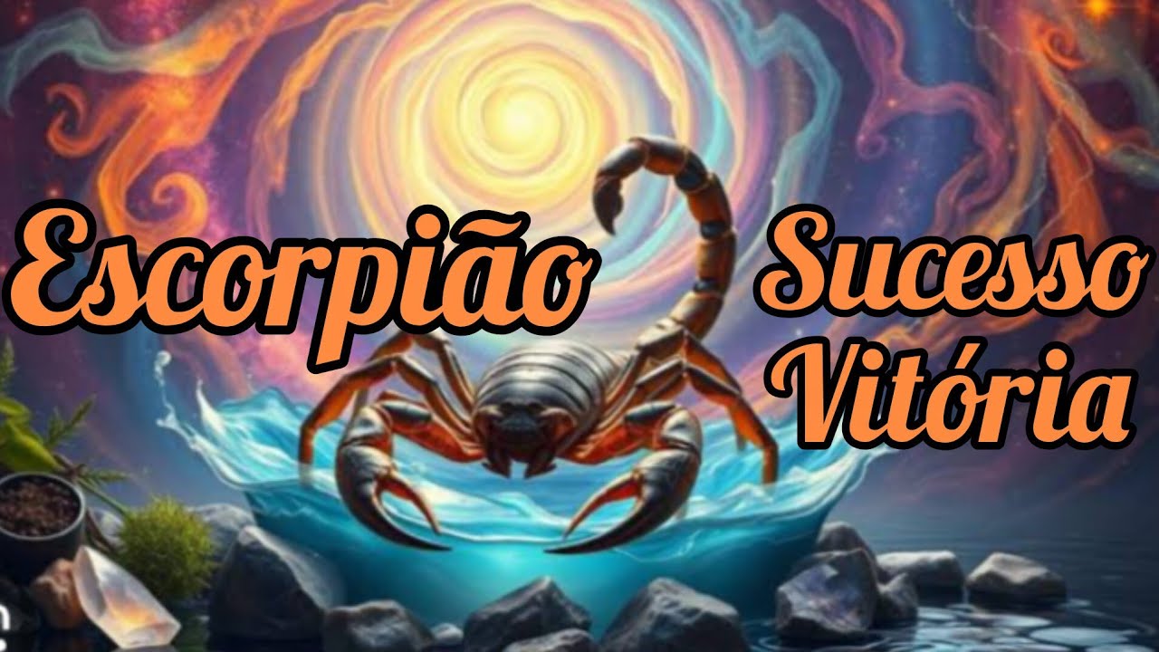Escorpião 🦂♏ sucesso e vitória, só depende de você,mude sua vibração 