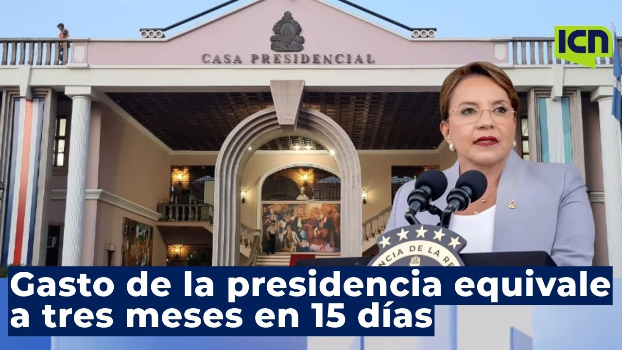 En su despedida, casa presidencial Xiomara Castro gastó L 150 millones en 14 días