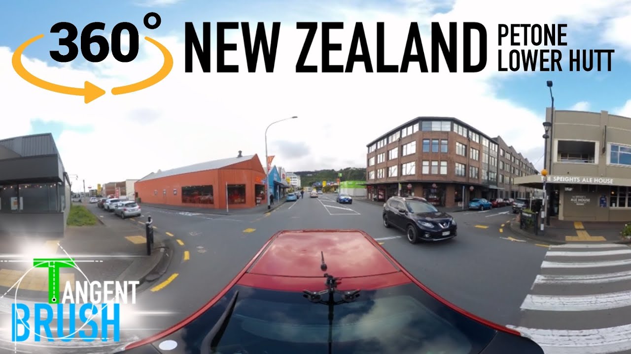 360° Drive - Petone Esplanade & Jackson Street, New Zealand 🇳🇿