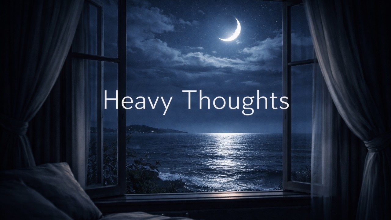 Lo-Fi for Heavy Thoughts 🌙 | Quiet Beats for Overthinking Minds