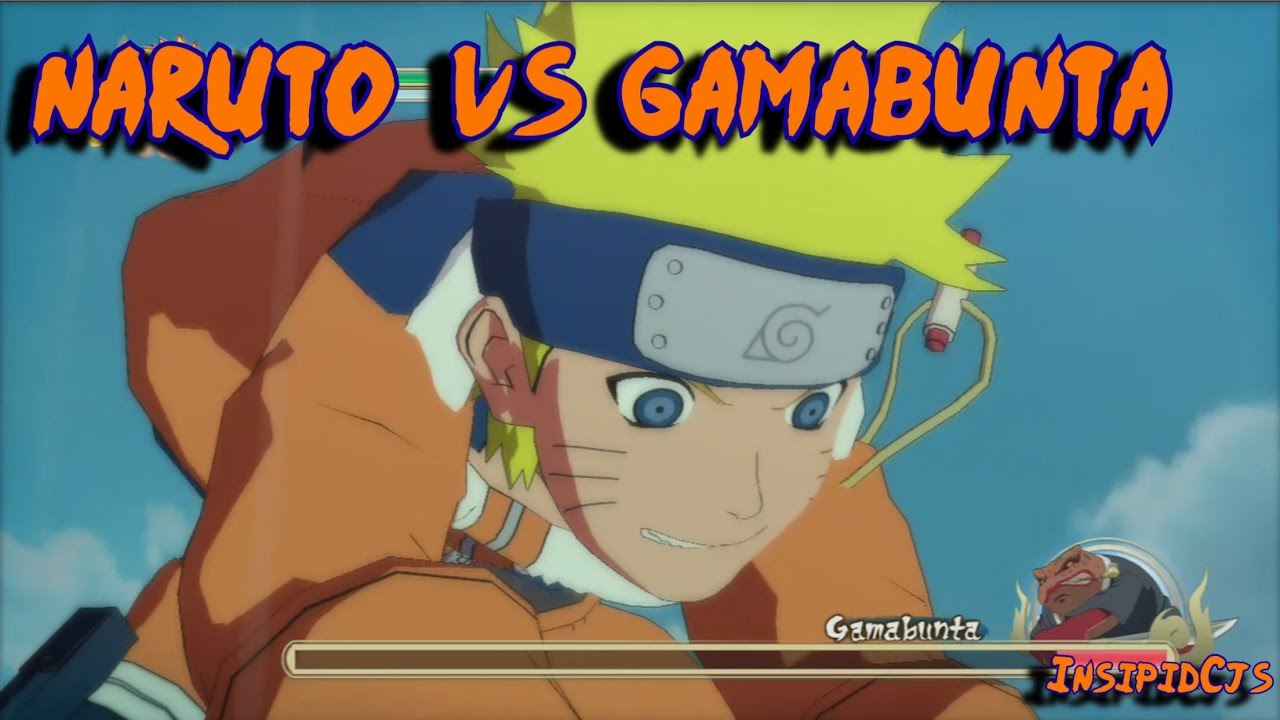 Naruto Ultimate Ninja Storm: Naruto vs Gamabunta (Chief Toad) (English)
