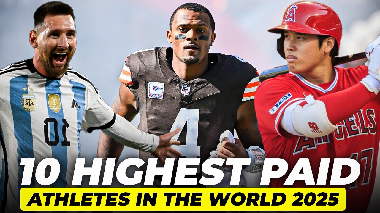 Top 10 Highest Paid Athletes in the World 2025 | Ranked