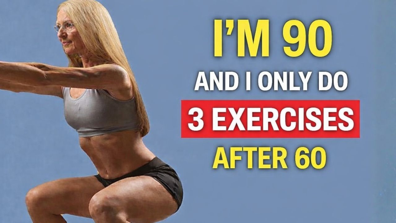 THESE 4 EXERCISES REJUVENATE YOUR BODY EVEN IF YOU'RE OVER 60