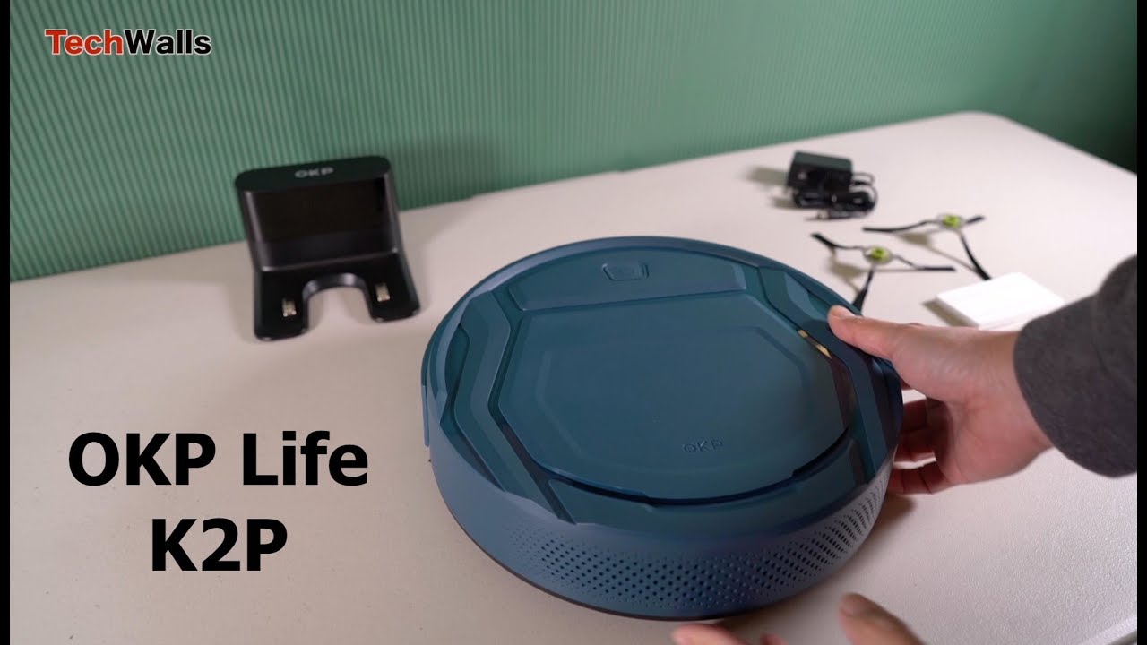 OKP Life K2P Robot Vacuum Cleaner Unboxing & Testing