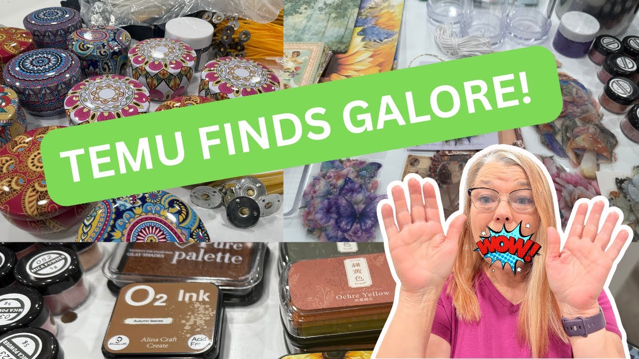 TEMU Haul for Crafters & Journalers: Prettiest Stickers, Secret Deals, & a Must-Have Kit! #TemuHaul