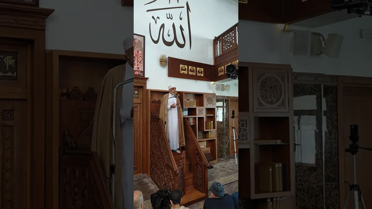 الدكتور محمد بلعالي الجزائري حفظه الله / من مسجد الرحمة -  الحمدانية - ولاية المدية - خطبة الجمعة 