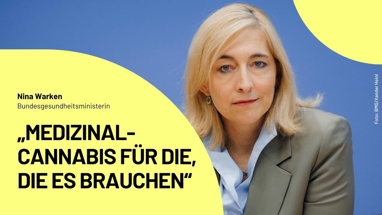 Bundesgesundheitsministerin Nina Warken zur Anpassung des Medizinal-Cannabisgesetzes