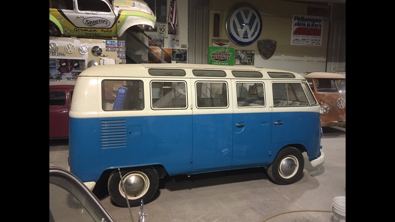 21 Window VW Bus fresh out of Storage. Volkswagen Bus.