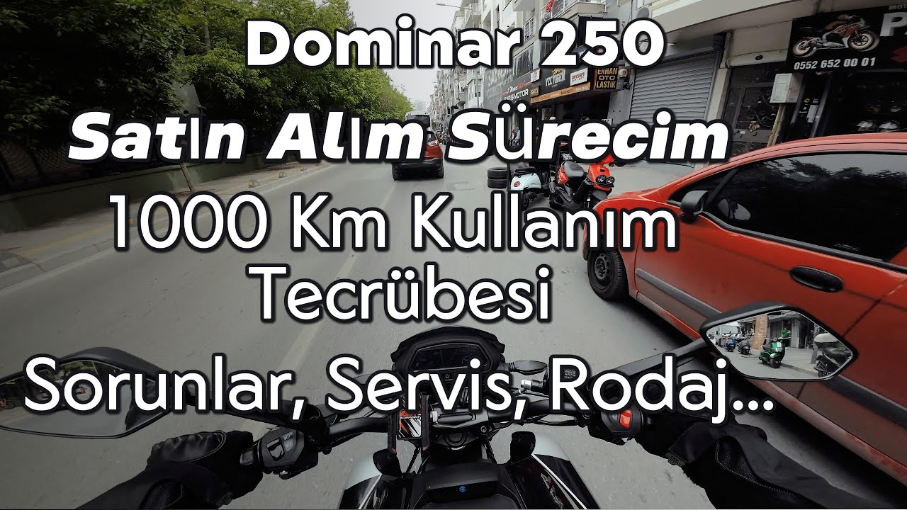 2024 Model Dominar 250 | İlk Teslimat | 1000 KM Kullanım | Servis Bayii ve Garanti | Sohbet Tadında