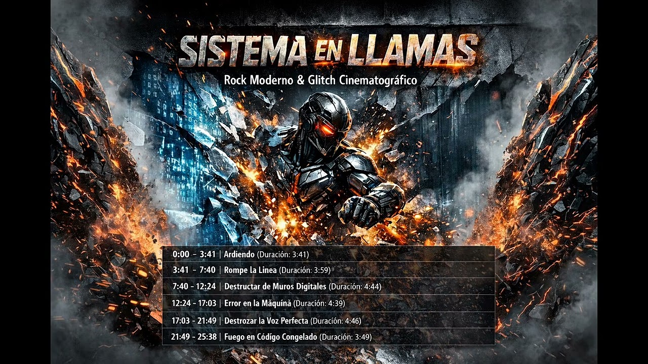 SISTEMA EN LLAMAS: Mix de Rock Moderno Épico & Cinematográfico (2026)