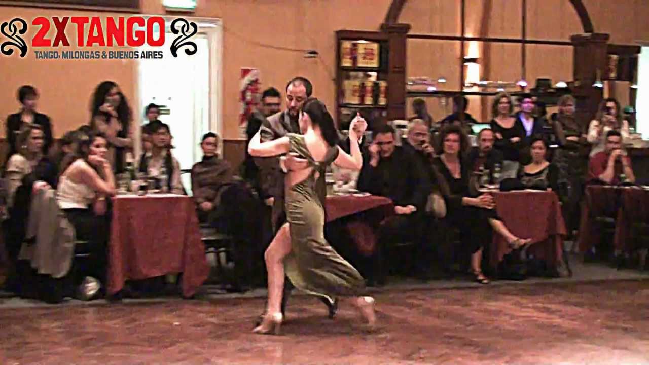 Daniel Nacucchio & Cristina Sosa Tango Pan comido en Salon Canning Jul 2012