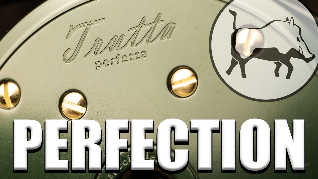 Серия классических рыболовных катушек Trutta Perfetta, или «Идеальная форель», с храповым механиз...