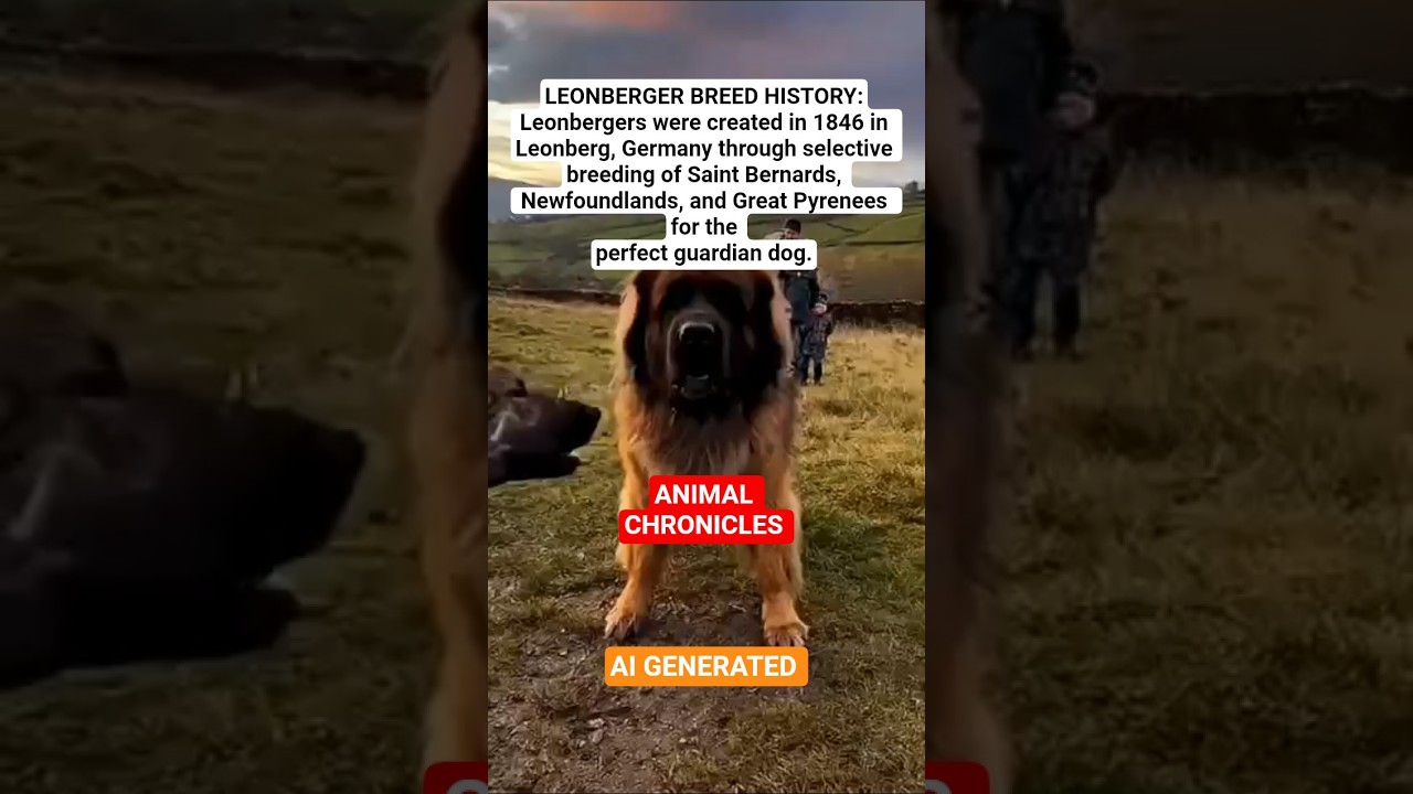 The Leonberger Giant Guard Dog -A Heritage of Family Protection