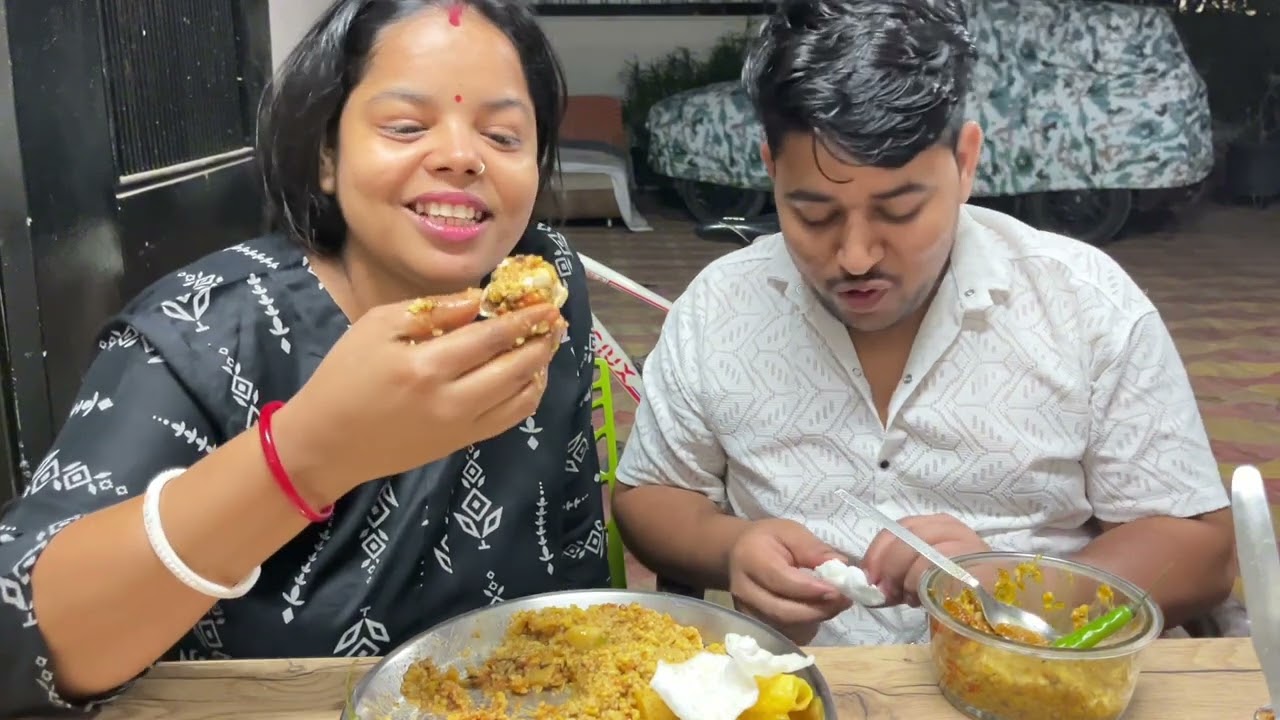 Husband, wife, dinner ￼