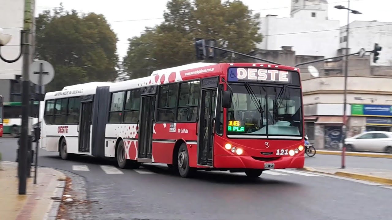 Linea Oeste (La Plata)-Nuevo interno 121! (Metalpar Iguazu II, Mercedes Benz O500UA) Abril 2024