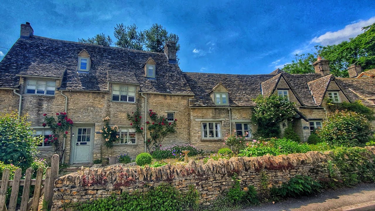 Exploring Leafields In The Cotswolds - English Village Walking Tour