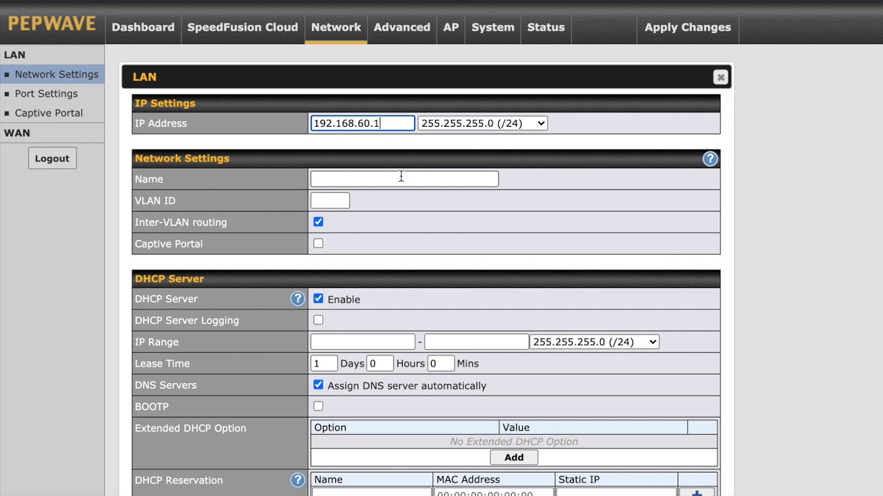 Peplink / Pepwave   How to Use VLANs for Guest Connections