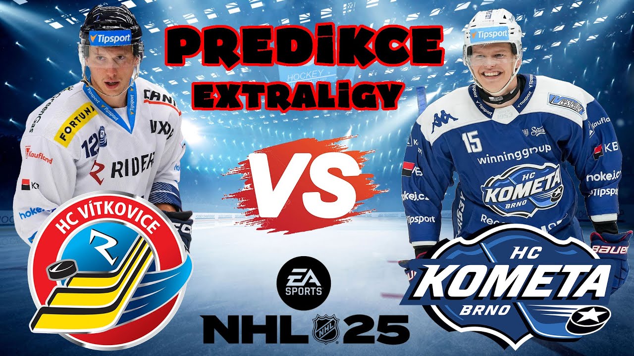 |NHL25| HC Kometa Brno/HC Vítkovice Ridera - PREDIKCE! 🏒