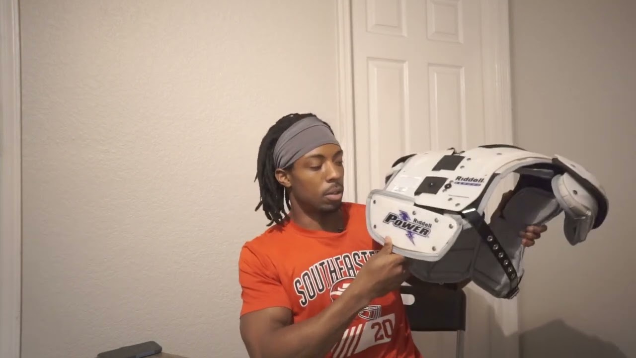 Riddell Power SPK+ SK Shoulder Pads Unboxing