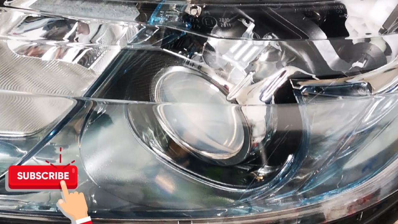 SAAB Ng9-5 2011 Headlight Refurbish