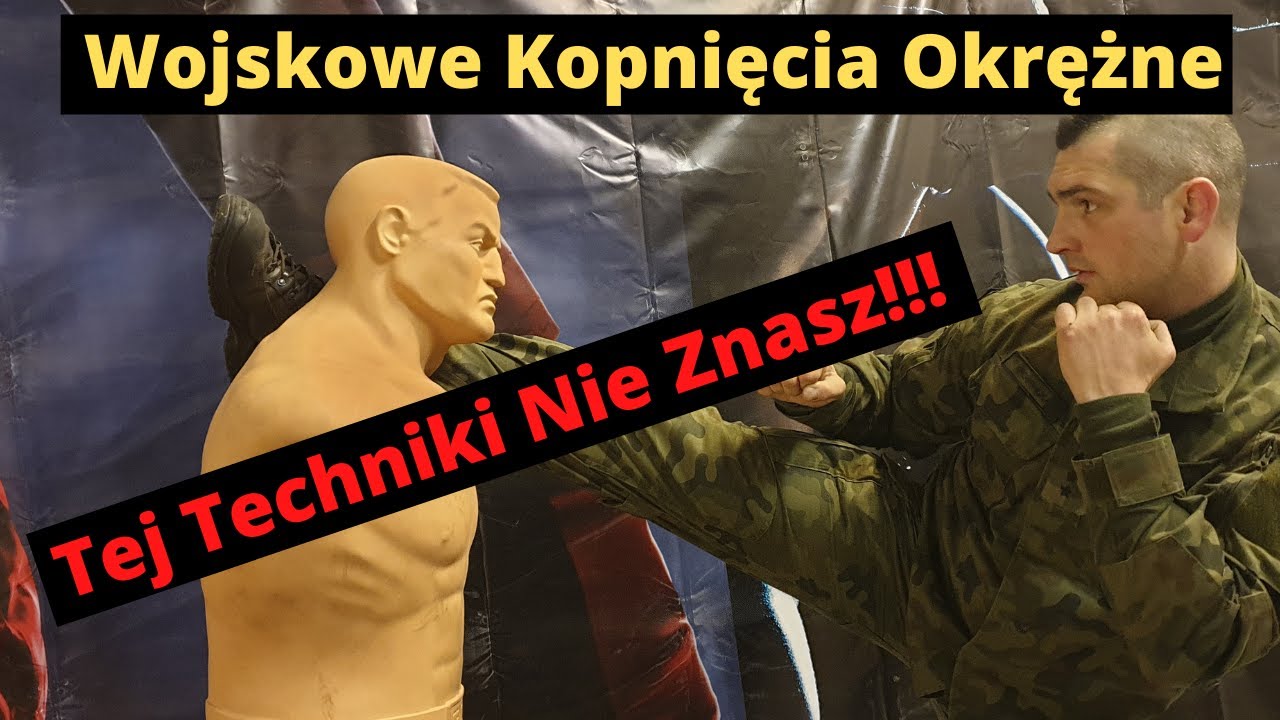Kopnięcia Okrężne - Skuteczne i Niebezpieczne Wojskowe Techniki Kopnięć