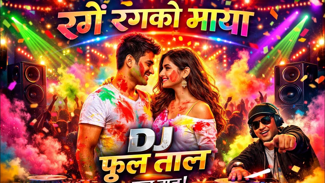 रंगै रंगको माया - DJ Holi Duet” new nepali holi song dj