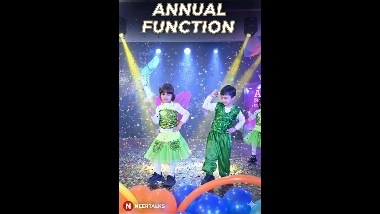 Neer's Annual Function - Dazzling Stage Performance