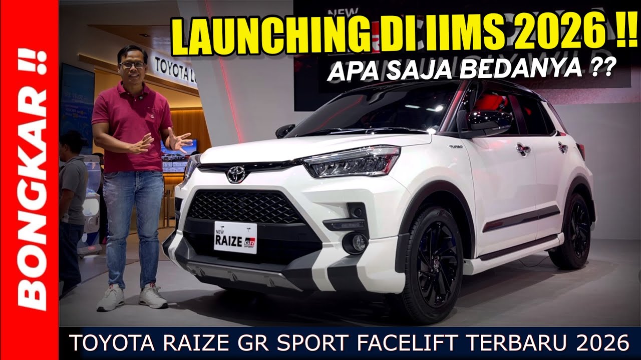 Bongkar !! TOYOTA NEW RAIZE GR SPORT 1.0 TURBO FACELIFT 2026 || REVIEW EXTERIOR & INTERIOR TERBARU 