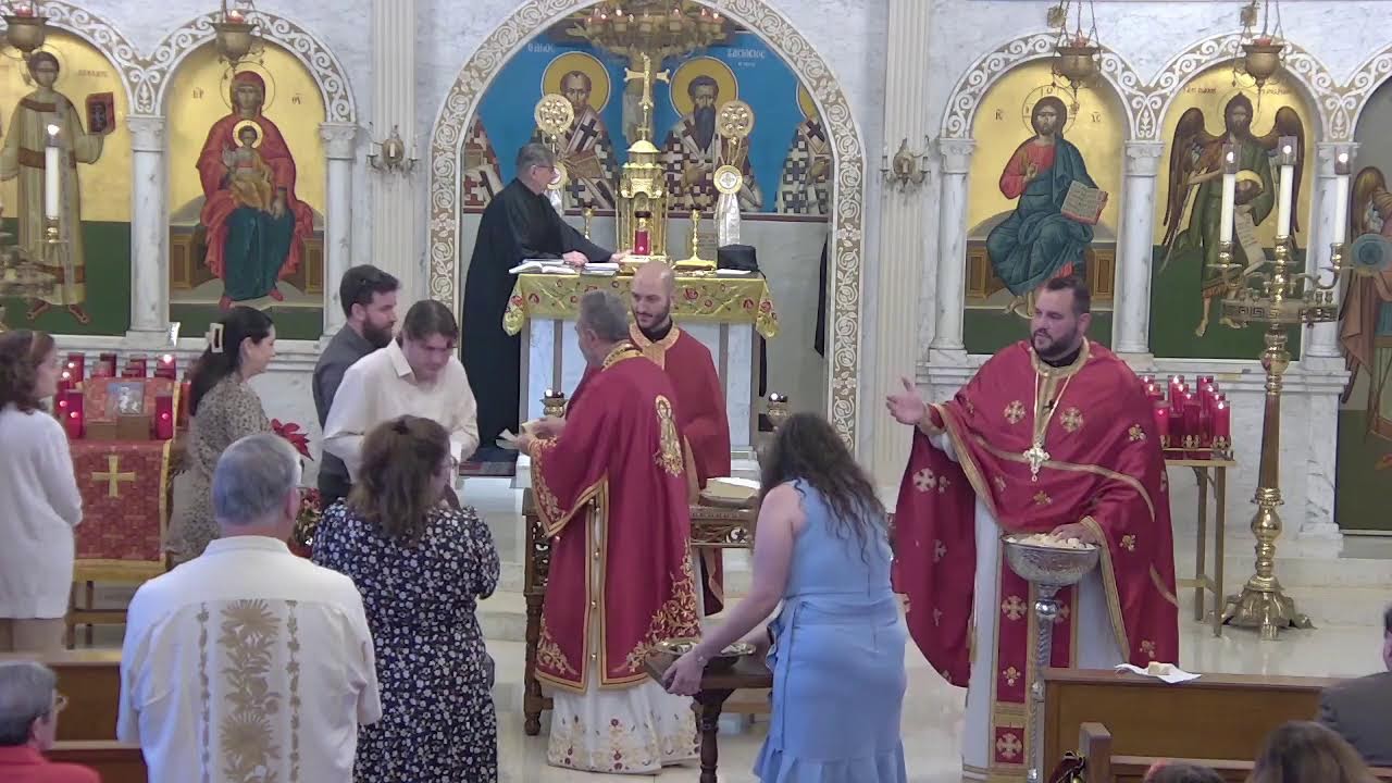 2026-01-04. St Stefanos Divine Liturgy - Sunday before Epiphany