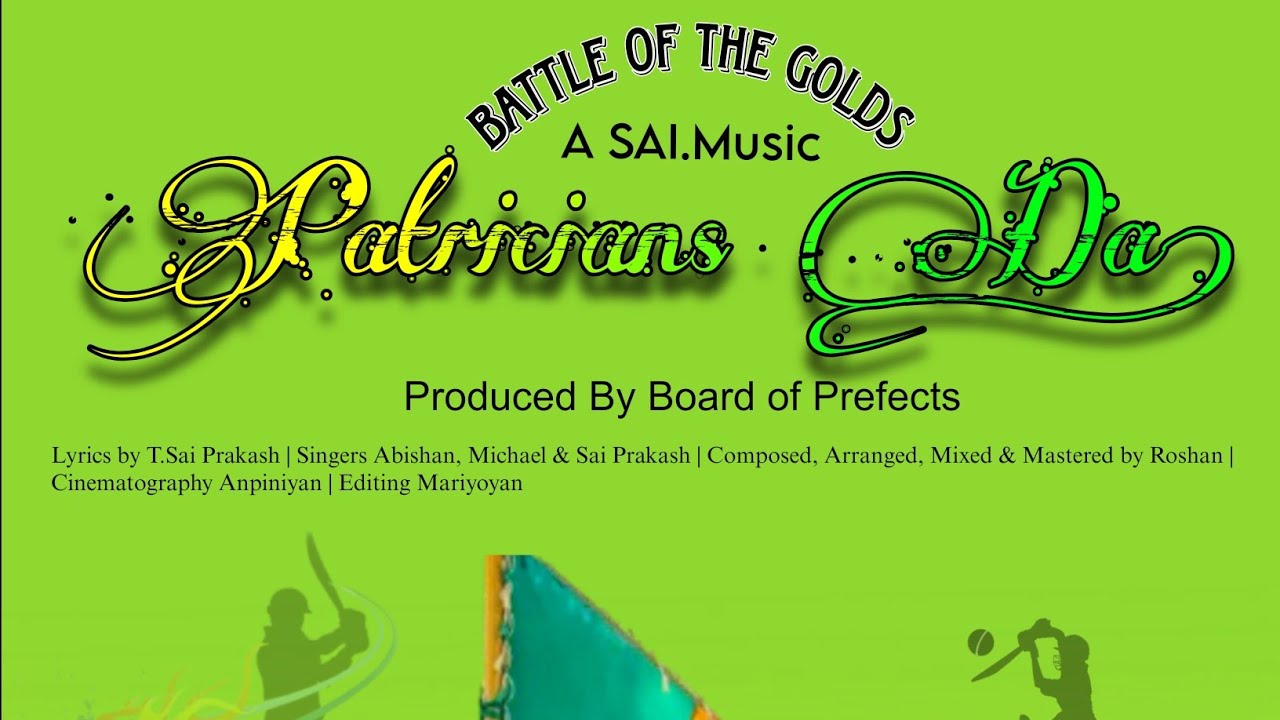 Patricians Da! | St.Patrick's college vs Jaffna college | Battle of the Golds| BIG MATCH | SAIMusic 